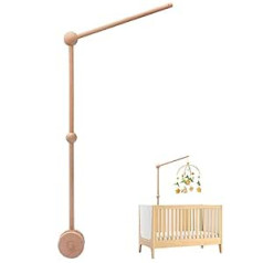 Wooden Baby Mobile Holder Baby Room Decoration Changing Table Install Baby Bed Mobile Holder Wooden Baby Mobile Holder Mobile Hanging Baby Toy Wind Chimes