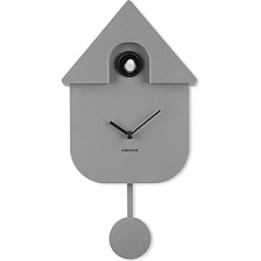 KARLSSON KA5768GY Cuckoo Wall Clock, Grey