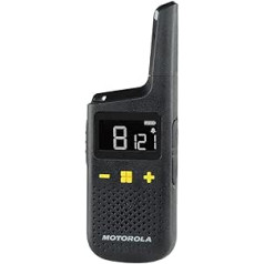 Motorola XT185 Two-Way Radio 16 Channels 446.00625-446.19375 MHz Black