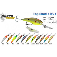 Vobleris AKARA «Top Shad» 105 F