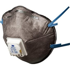 3M Dust/Mist/Nuisance Level Organic Vapour Respirator (Valved) (9922)