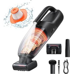 Baseus C30459600121-00, AP02 Handheld Vacuum Cleaner Battery Car, Black