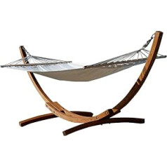 320cm XL Deluxe Hammock stand with hammock frame Larch Hammock ARADOS