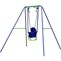 DRM 2 in 1 Active Children's Baby Swing Set Outdoor Toddler Swing Playground Garden Swing Set