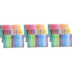 EXCEART 3 Boxes Colouring Pencils Highlighter Household Art Marker Thin Marker for Colouring for Adults Art Pens for Household Markings PP Child Multifunctional Accessories