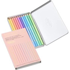 12 color pastel colored pencil set Holbein (japan import)