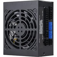 SilverStone Technology SST-SX500-G v 1.1 - SFX Series, 500W 80 Plus Gold Whisper-Quiet PC Power Supply with 92 mm Fan, 100% Modular