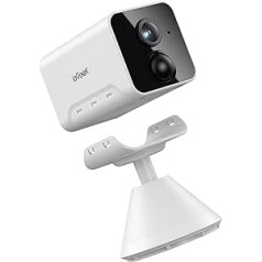 ieGeek Indoor WiFi Surveillance Camera, 1080P Surveillance Camera, Indoor Battery, IP Camera with Night Vision, PIR Motion Detection, Two-Way Audio, Cloud/SD Storage, 2.4 GHz