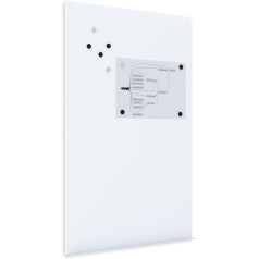 Bi-Office Tile Whiteboard Magnetic Frameless 115 x 75 cm