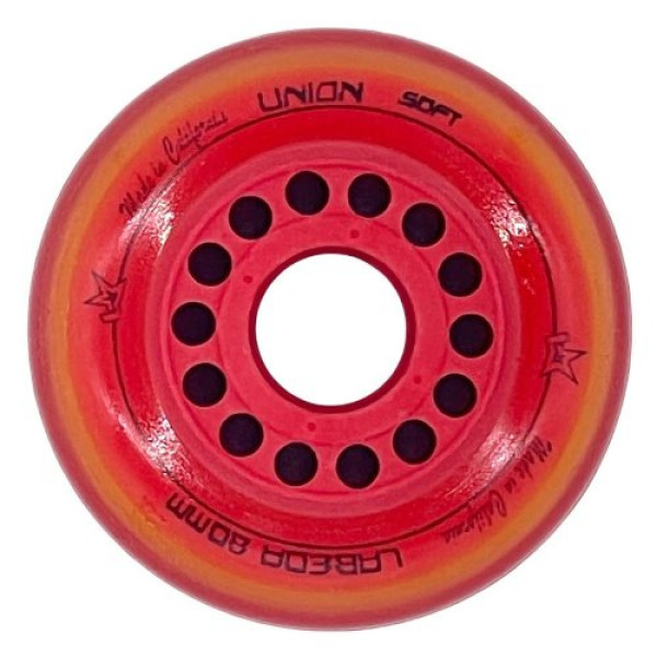 LABEDA Inline Wheel Union - Soft - 4er Set 80