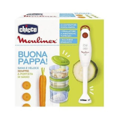 Chicco Blender with Glasses 3 Containers White