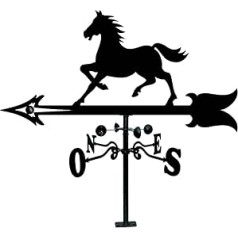 Arthifor Roof sail with horse silhouette, matt black