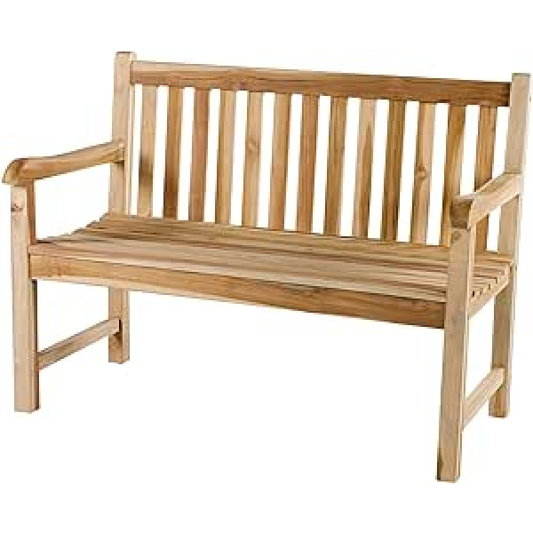 Chicreat 2-Seater Garden Bench in Teak