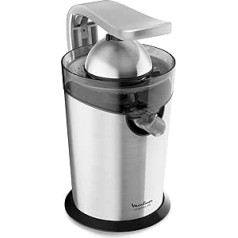 Moulinex Vitapress Pro PC700D Electric Juicer, 300W, Stainless Steel, Direct on Cup, Removable Parts, Pressure Lever, Maximum Extraction, Leak Proof, Non-Slip Bottom, Black