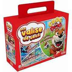 Goliath Croc Dog Multi Game Case - Board Games for Children - Ideal from 4 Years - For 1 to 4 Players - Share Unique Moments with Friends or Family