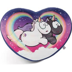 NICI 48638 Star Bringer & Moon Keeper Heart Pillow 40 x 28 cm Magical Dreams