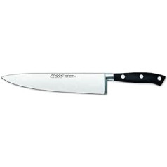 Arcos Serie Riviera - Kochmesser - Klinge aus Nitrum geschmiedetem Edelstahl 200 mm - HandGriff Polyoxymethylen (POM) Farbe Schwarz