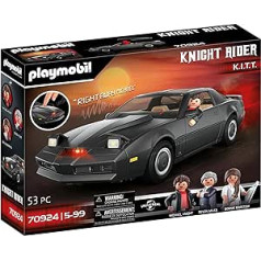 PLAYMOBIL 70924 Knight Rider K.I.T.T. with Original Light and Sound, for Knight Rider Fans and Children, 5-99 Years