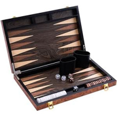 Engelhart - 250540 - Luxury Backgammon Rosewood Veneer Varnished