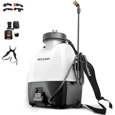 WECLEAN Electric Gardening Sprayer 15L Electric Garden Sprayer with Removable Lithium Battery Agriculture Weed Pest Infestation