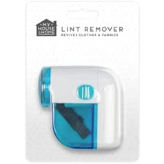 sixstore HOM0679OB Lint Remover, White/Blue, 7.5 x 7.5 x 4 cm