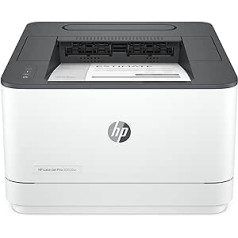 HP LaserJet Pro 3002dw Laser Printer, Printer, Automatic Double-Sided Printing, Up to 33 A4 Pages per Minute, Hi-Speed USB, WiFi, Ethernet, Bluetooth, HP Smart App, HP Wolf Pro Security, Grey, White