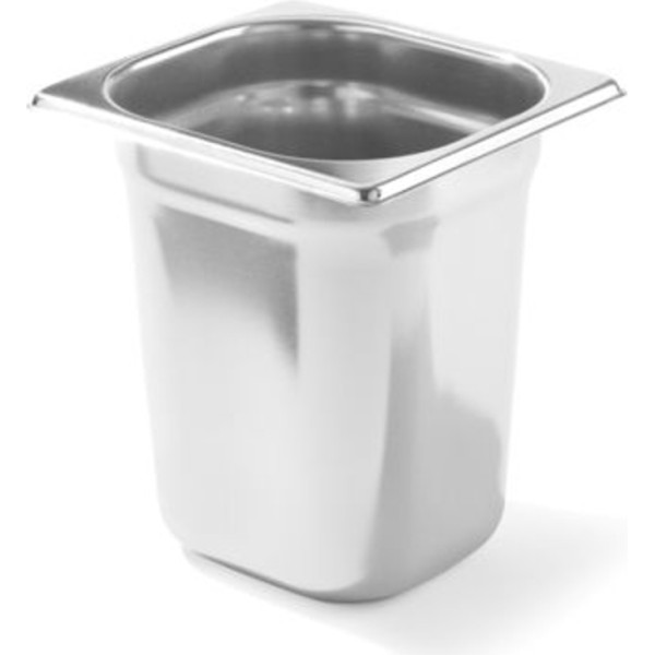 Контейнер GN 1/6 нержавеющая сталь Profi Line высота 150 мм - Hendi 801710