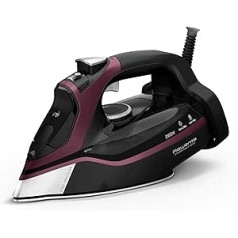 Rowenta Steamforce Steam Iron - Microsteam HD Profile Soleplate, 2900 W, Continuous Steam Output 45 g/min, Steam Boost 230 g/min, Optimal Steam Distribution, Drip Protection, DW9413