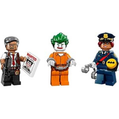 LEGO Commissioner Gordon, Joker, Barbara Gordon Mini Figures Batman
