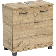 Schildmeyer Nora 144919 Vanity Unit 60 x 32.6 x 63.5 cm (W x D x H) Oak Country House Decor