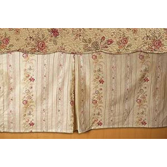 Greenland Home Bettrock für Doppelbett, Antik-Optik