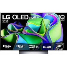 LG 48C31LA OLED Smart TV, 121 cm, Ultra HD 4K