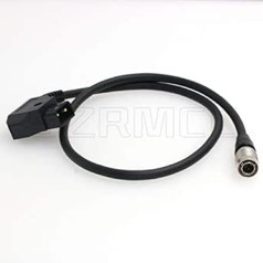 SZRMCC Hirose 4 pin Mannelijke naar Anton Bauer D Tap Power Cable for Recorder Zoom F4 F8, Geluid Apparaten 688 644 633
