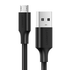 USB - кабель micro USB 2А 1м черный