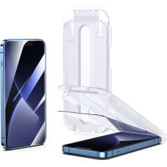 Закаленное стекло для iPhone 14 Pro с полноэкранной монтажной рамкой Easy Fit
