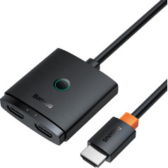 Адаптер 2в1 HDMI-сплиттер 4K 60Гц двунаправленный AirJoy 1м черный