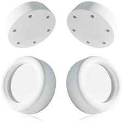 Plemont Universal Vibration Damper Made in Germany for Washing Machines and Dryers - Anti Vibration Damper - Replacement Parts, Accessories for Bosch, Privileg, AEG, Siemens - Vibration Damper Pads