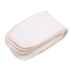 10 pieces/package baby insert nappy fabric breathable cotton baby nappies newborn reusable washable insert nappy fabric