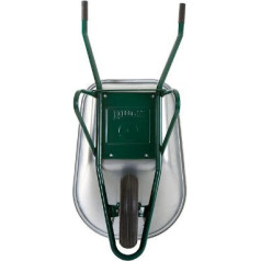 Altrad Limex Professional Construction Wheelbarrow Garden Trolley Green 100 Litres