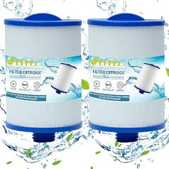 Spa Filter for Whirlpool, Pww50 Filter for Compatible with Pleatco Spa Whirlpool Filter, Replacement for Unicel 6CH-940, Filbur FC-0359, Waterway Plastics 817-0050 (Pack of 2)