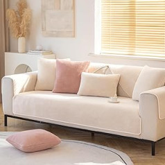 IMSGVIFO Sofa Cover, Sofa Cover L Shape Sofa Cover Seater, Non-Slip Couch Cover for L Shape Sofa Protector Chaise Lounge Corner Sofa 2 Seater Protective Covers Living Room Armchair
