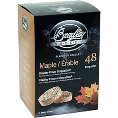 Bradley Smoker Maple Flavoured Bisquettes