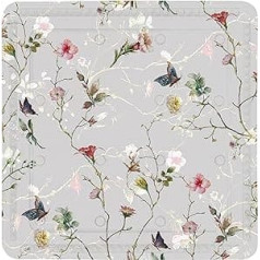 Kleine Wolke Flores Shower Mat 55 x 55 cm Multi-Coloured PVC