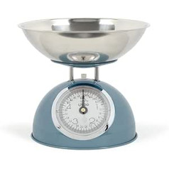 Dom443b Mechanical Kitchen Scales 5 kg - 20 g Blue