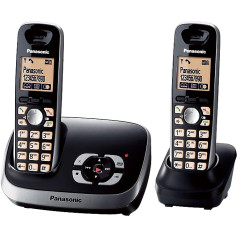Panasonic KX-TG6522G Cordless Phone with Answering Machine