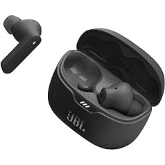 JBL Tune Beam - Water Resistant True Wireless In-Ear Headphones with Noise Cancelling in Black - Up to 48 Hours of Music Playback