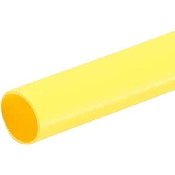 sourcing map 3mm Diameter 2:1 Heat Shrink Tubing 1m Length Yellow