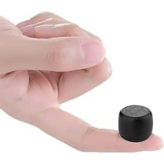 Eageroo Bluetooth Super Mini Speaker, Portable Speaker, Stereo Sound with Deep Bass Technology, Black (Super Mini Speaker)