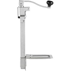 Ausla Table Can Opener, Cast Steel Can Opener, Can Opener for Large Cans up to 19 Inch, Catering Can Opener for Commercial Restaurant Kitchen