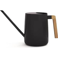 Indoor Watering Can with Long Spout - 1000ml Black Watering Can for Indoor Plants - Cute Watering Can for Indoor Plants - Small Watering Can for Indoor Plants -